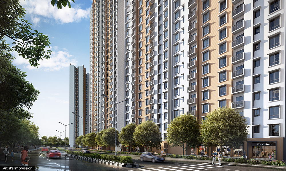 2 BHK flat for Sale in Dosti Greater Thane at Kalher Thane